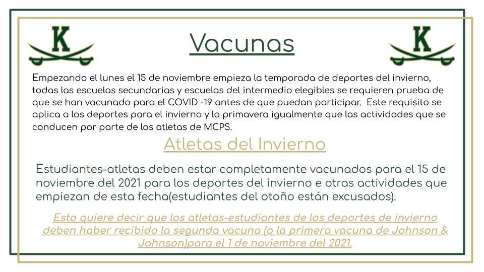 Vaccination requirements for student athletes winter 2021 - Spanish.jpg