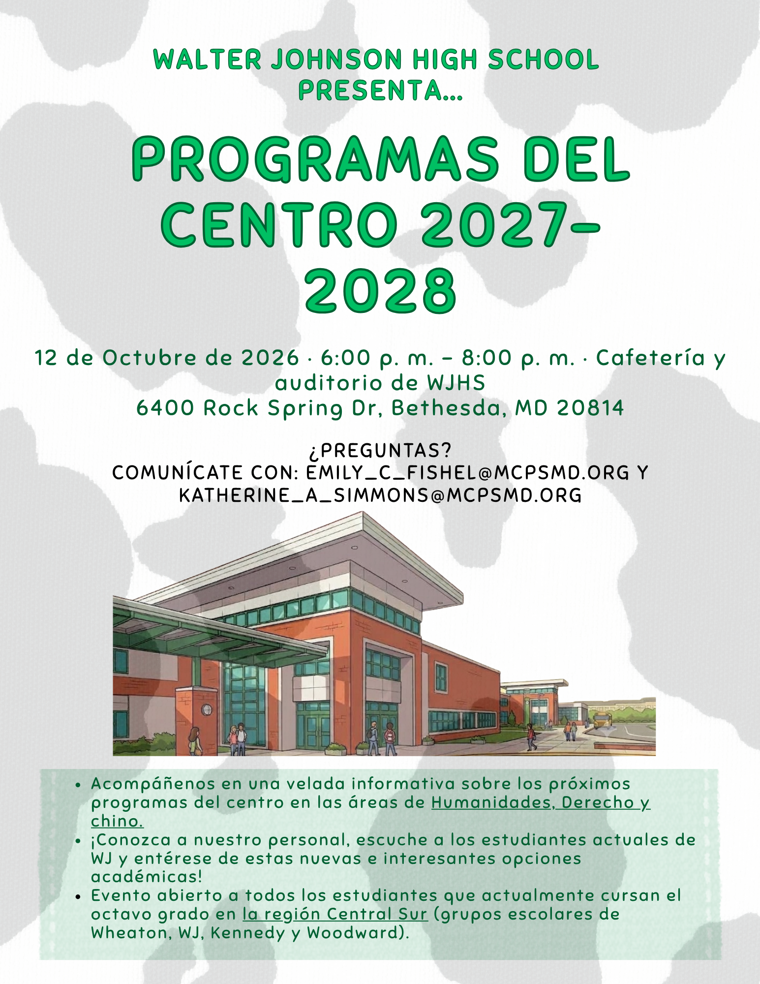 Center Flyer (Spanish)