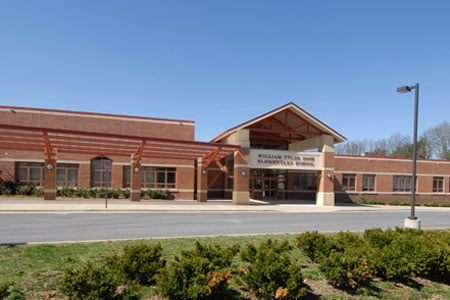 front view of William Tyler Page Elementary School