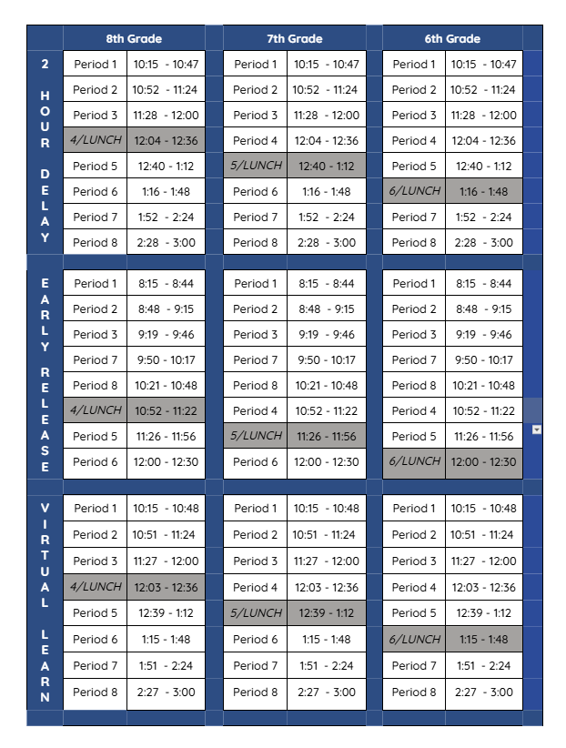 MLK Bell Schedule page 2