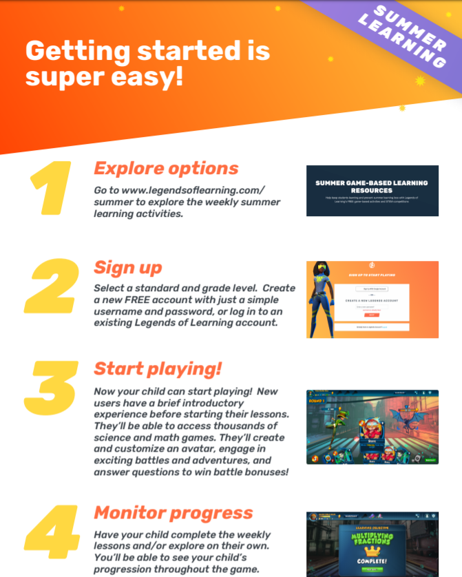 Getting Started with Legends of Learning