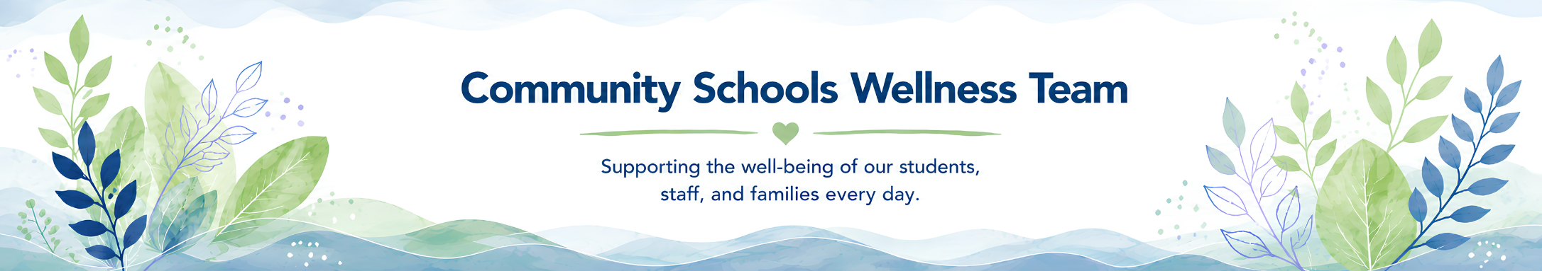 Wellness Team Page Banner