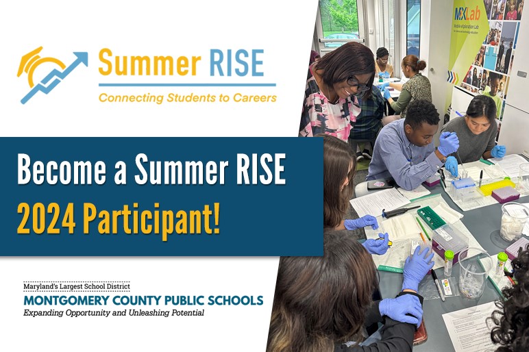 Summer RISE Montgomery County Public Schools Rockville, MD