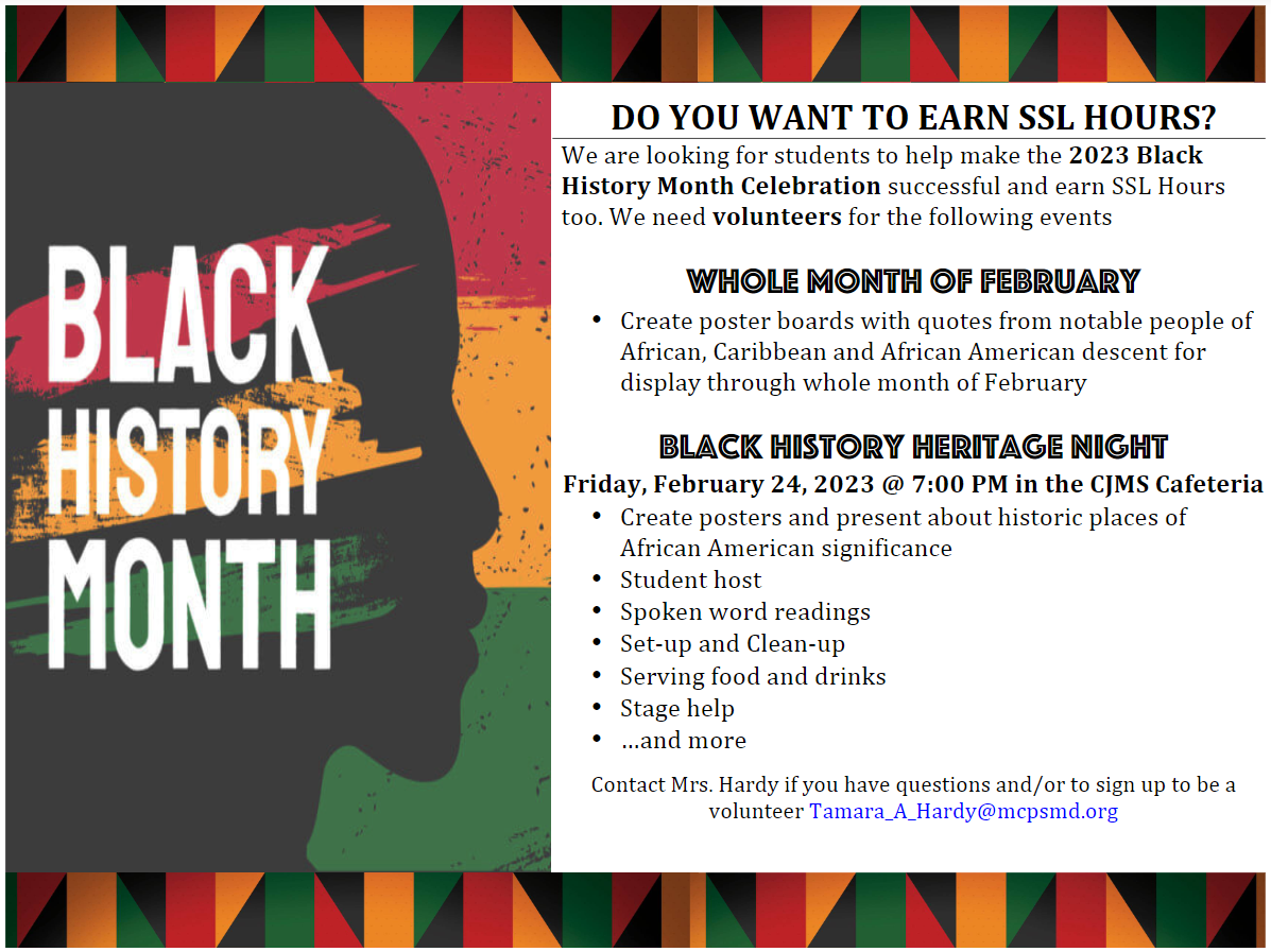 Black History Month 2023