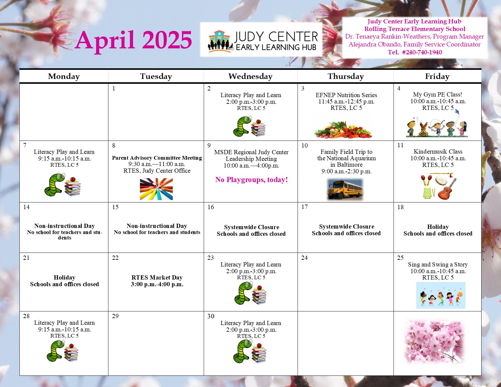 April 2025 Calendar