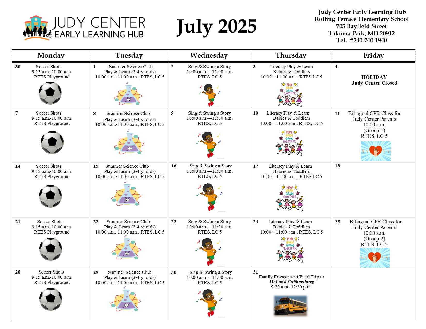 July 2025 Calendar