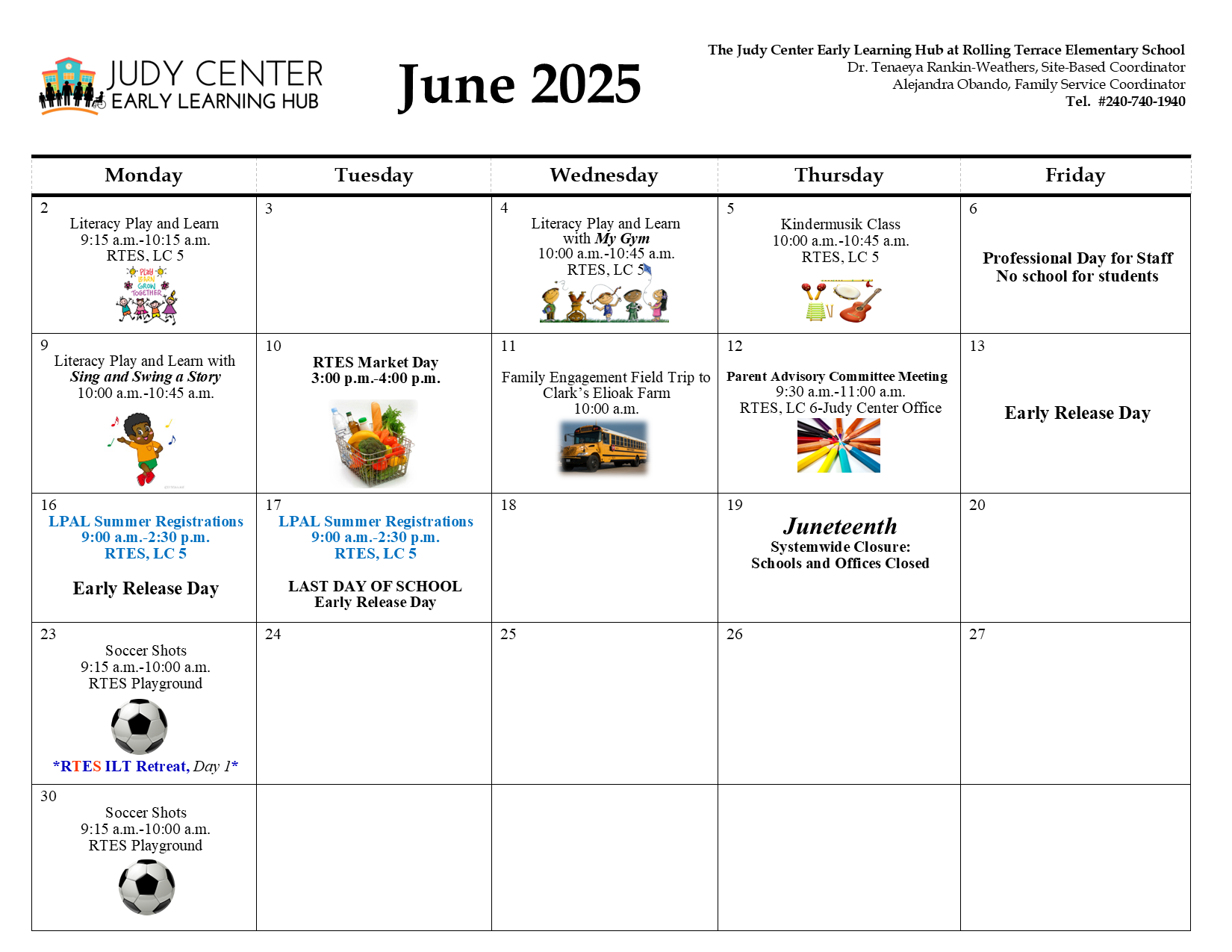 June 2025 Calendar