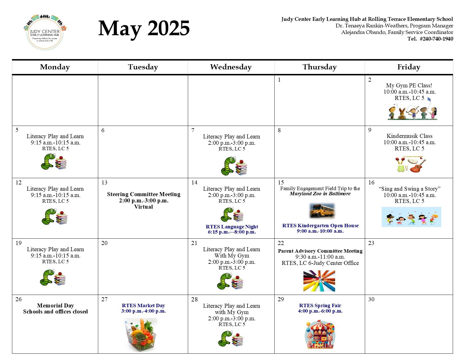 May 2025 Calendar