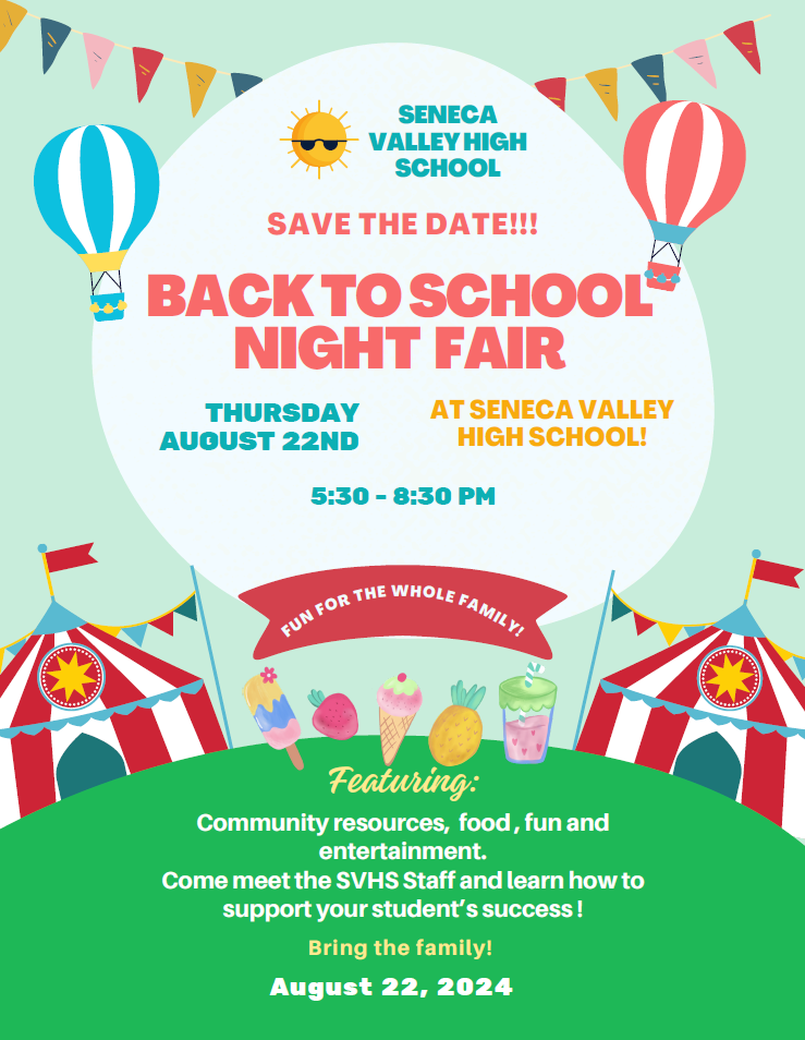 08-22-24 SVHS Back To School Night Flyer
