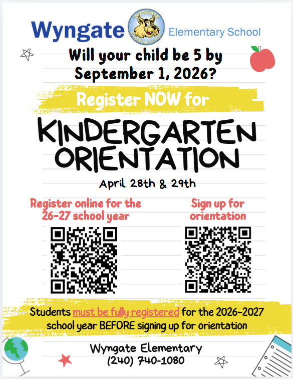 Kindergarten Orientation