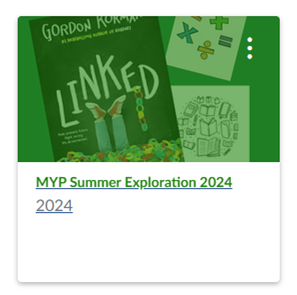 Westland MS MYP Summer Learning 2024