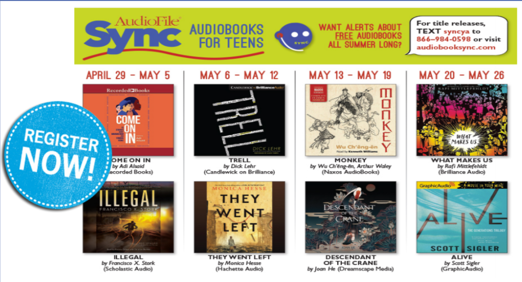 SYNC Audiobooks Summer 2021