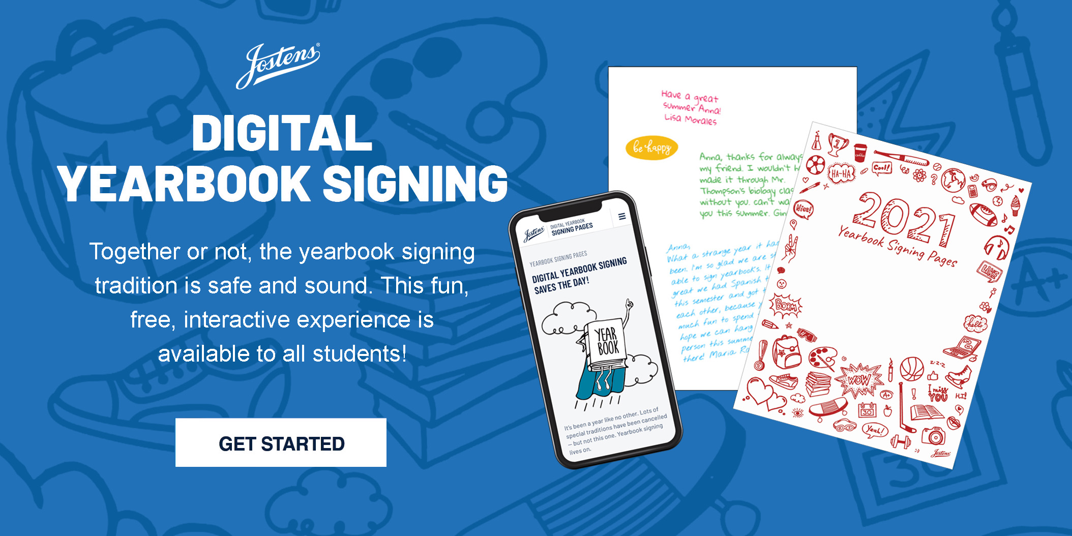 digital yearbook signing