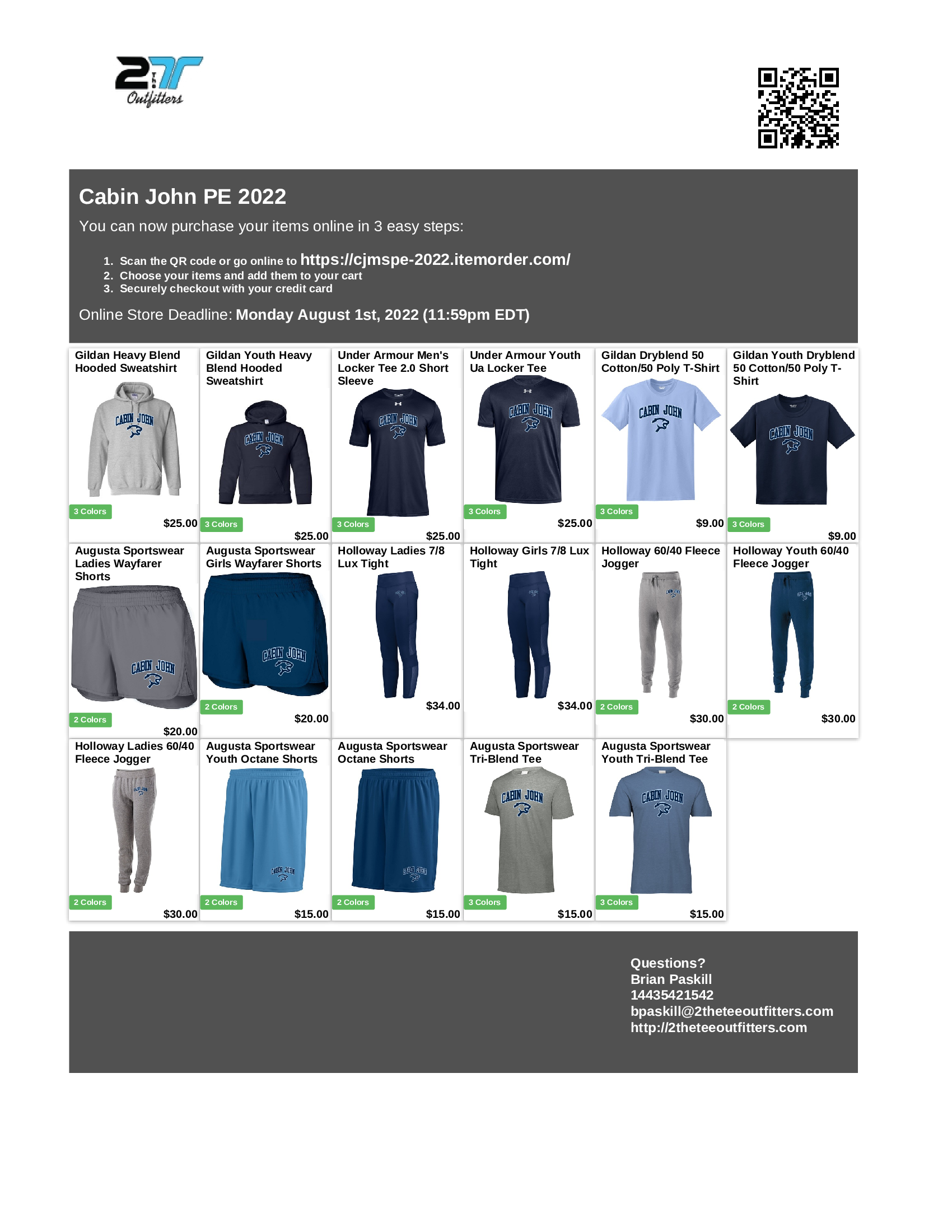 PE Clothing S-2022