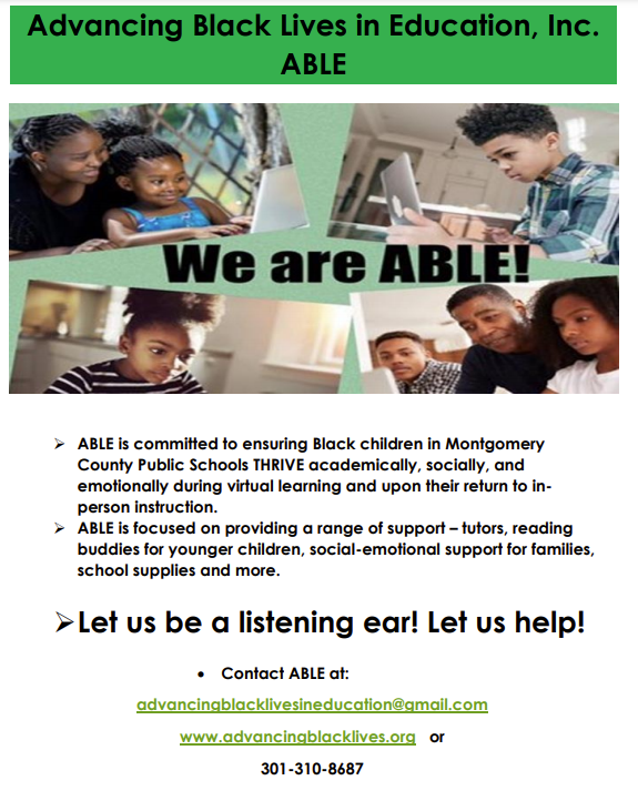 ABLE Tutoring Flier