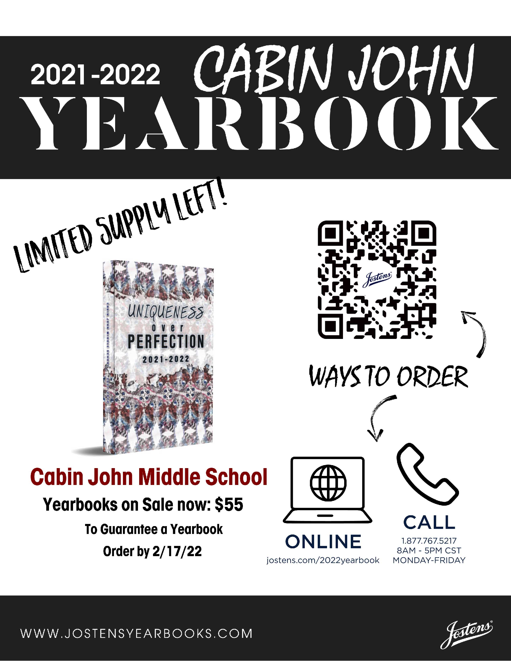 Yearbook Cabin John MS