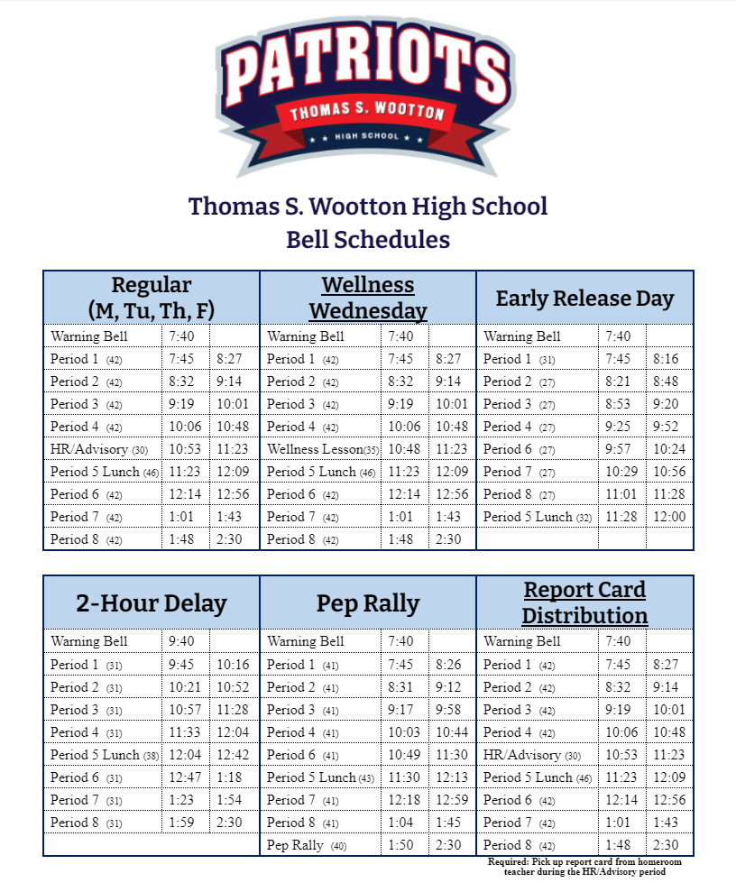 wootton-hs-bell-schedules-thomas-s-wootton-hs