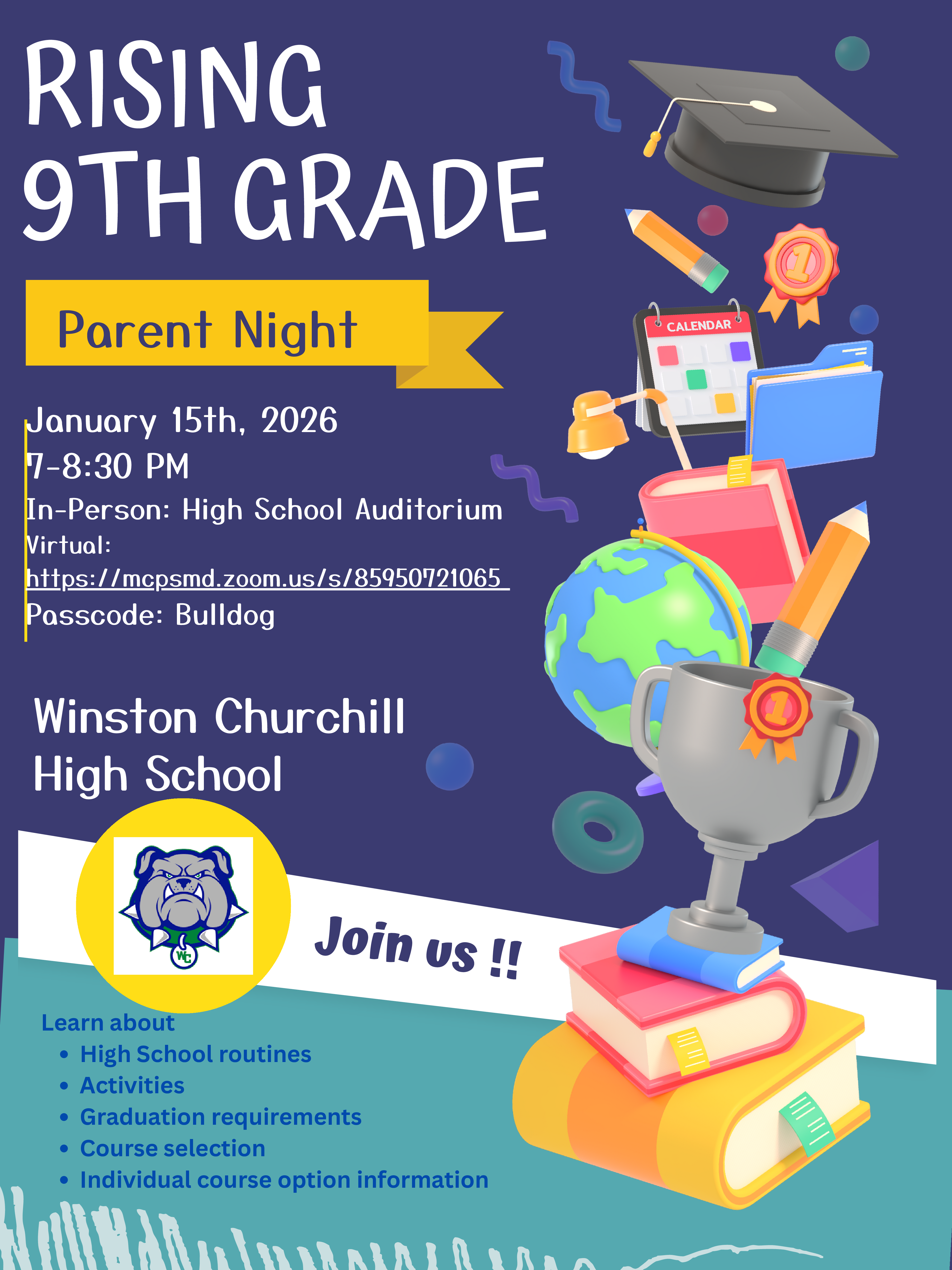 Churchill Parent Night 1.15.26