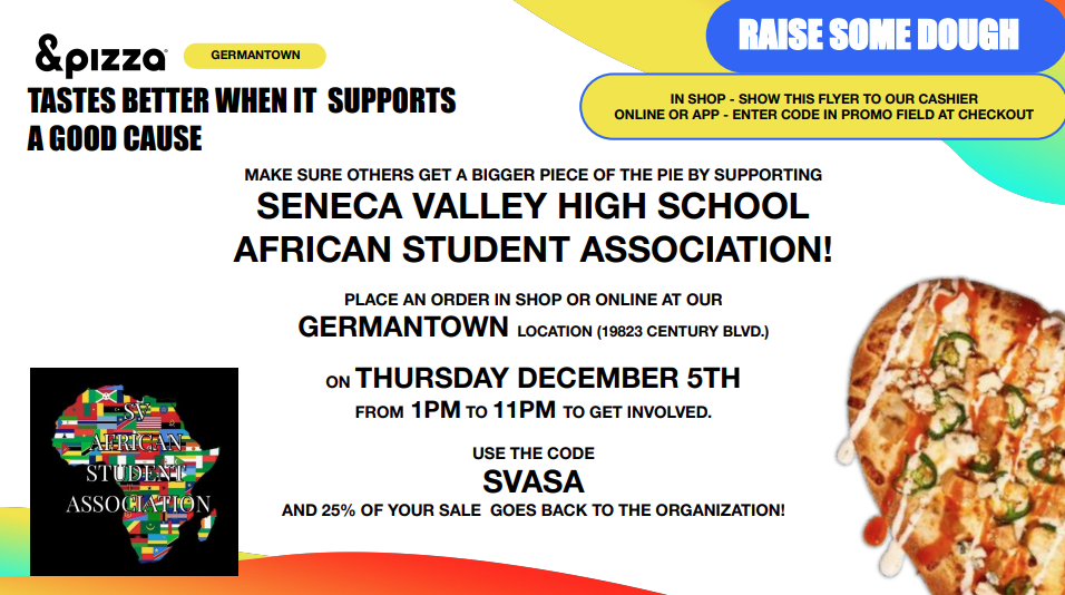 12-05-24 SVHS SHS &pizza Fundraiser Flyer