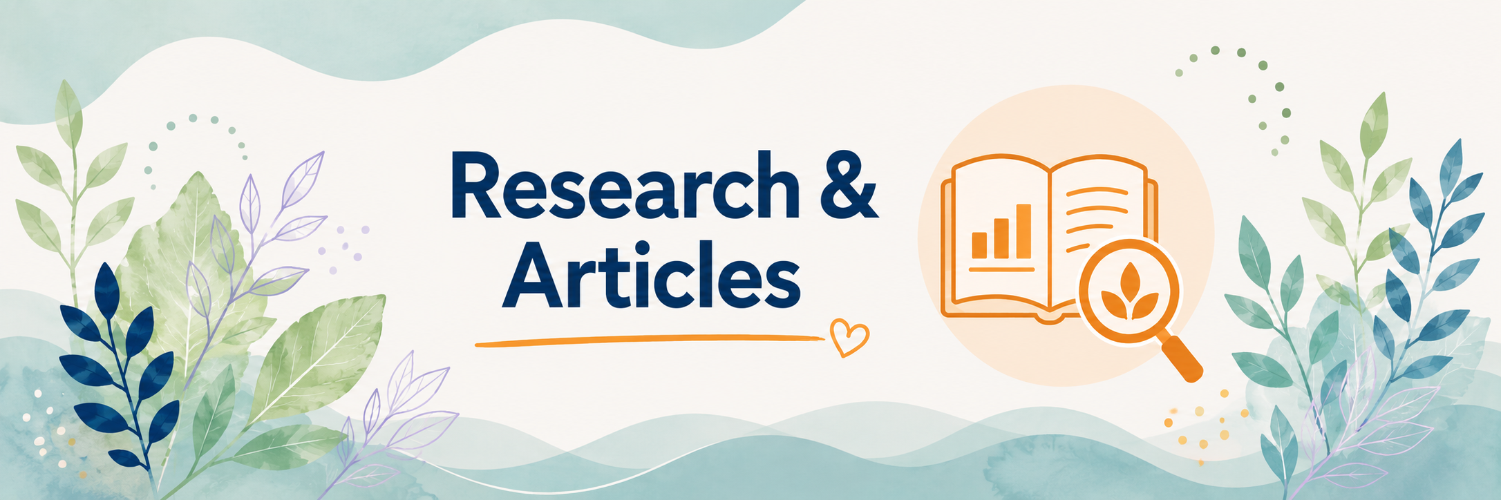 Research and Articles Banner