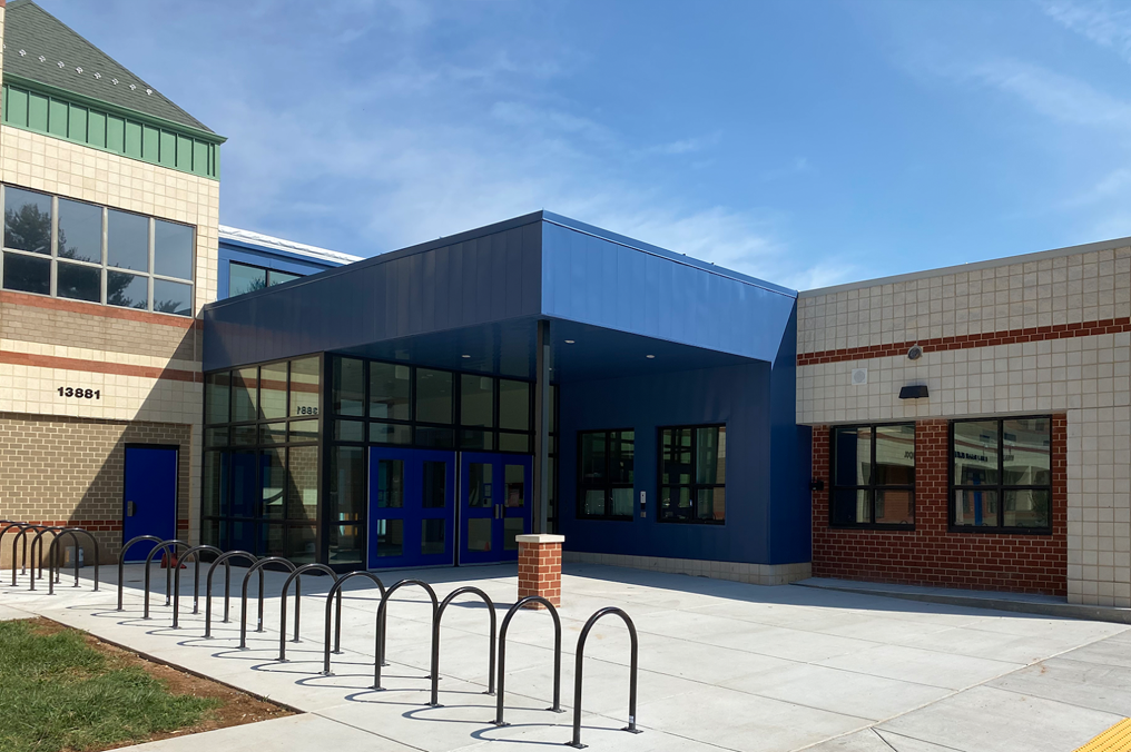 front view of McNair Elementary School