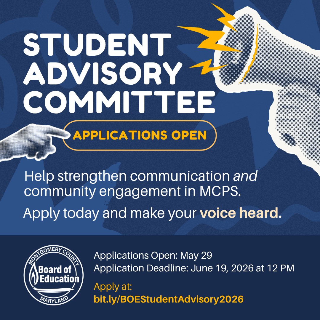 Student Advisory Committee Applications Open.png