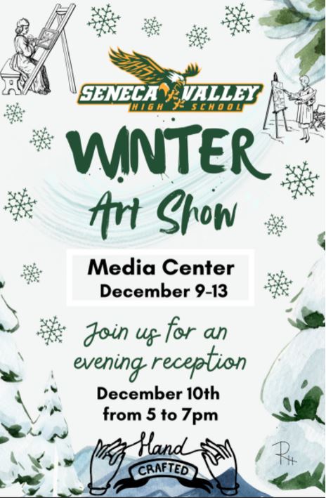 12-10-24 SVHS Winter Art Show Evening Reception Flyer