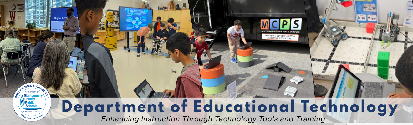 Department of Educational Technology Banner