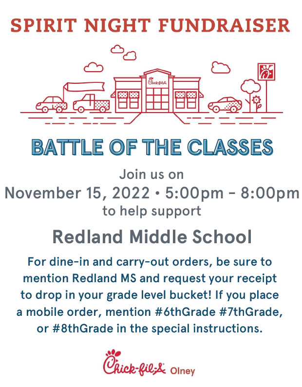 Chick-Fil-A Fundraiser Flyer