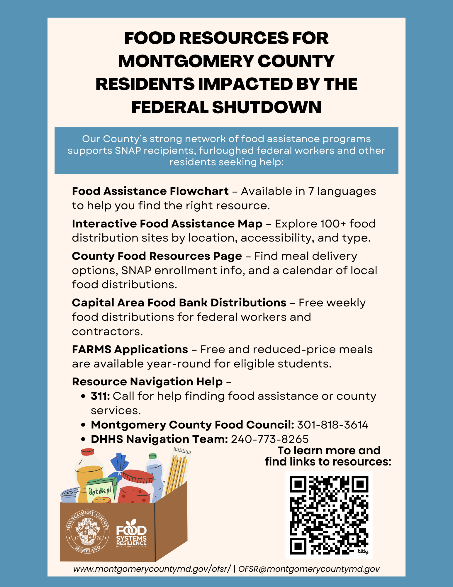 Food Assistance Programs