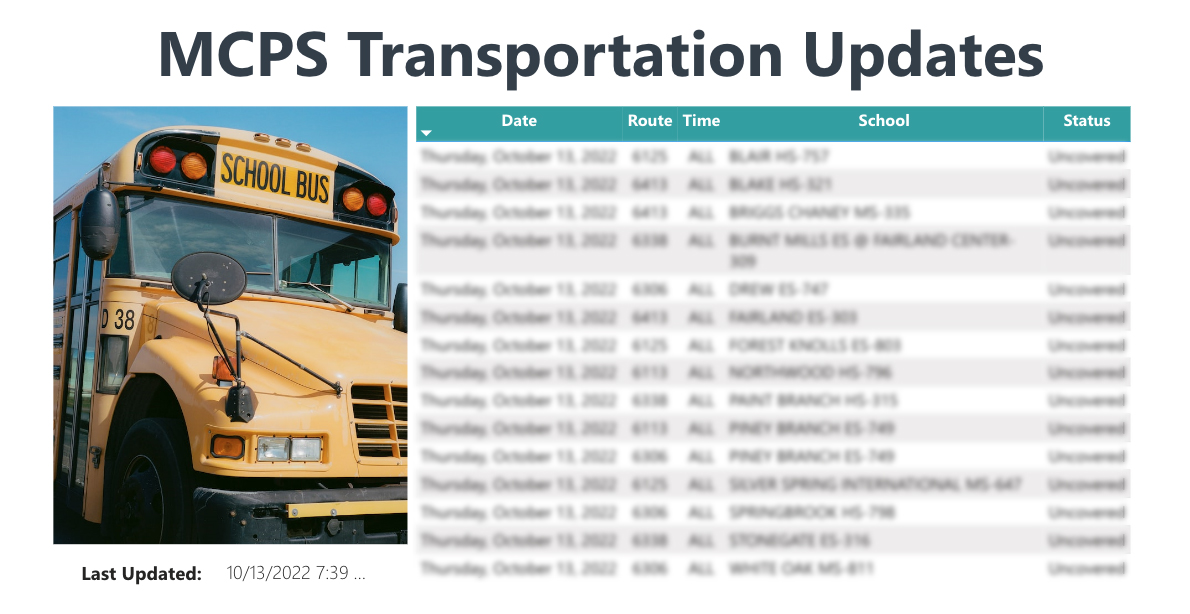 transportation updates