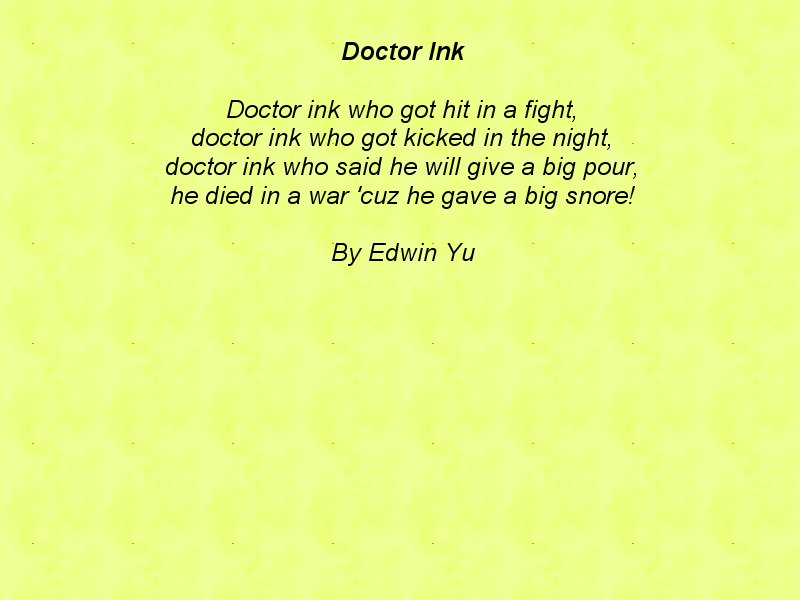 free verse by edwin yu.pxi