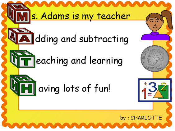 charlotte acrostic.pxi