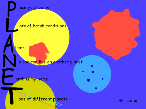 julia planets acrostic.pxi