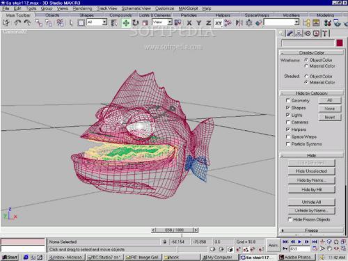 This isn't my project but it's a nice shot of 3D Studio Max.