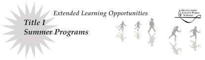 Title 1 Summer Program