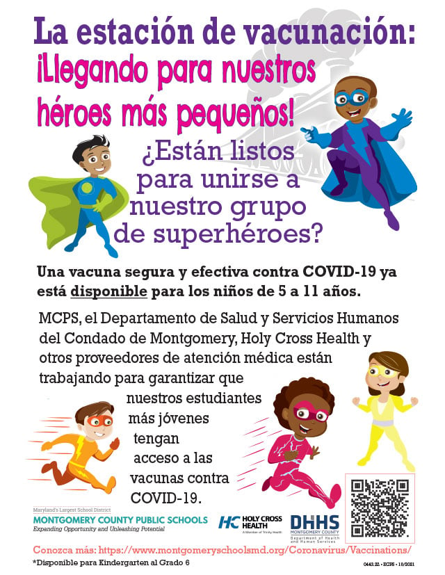 Child Vaccination Flyer - Spanish