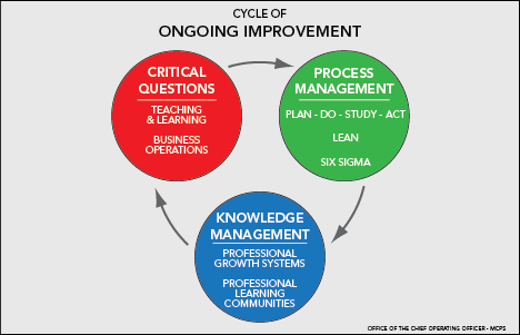 Cycle of Ongoing Improvement diagram