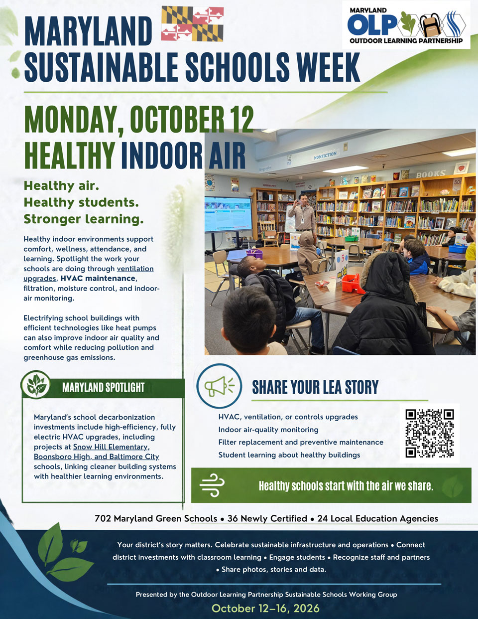 MARYLAND SUSTAINABLE SCHOOLS WEEK
