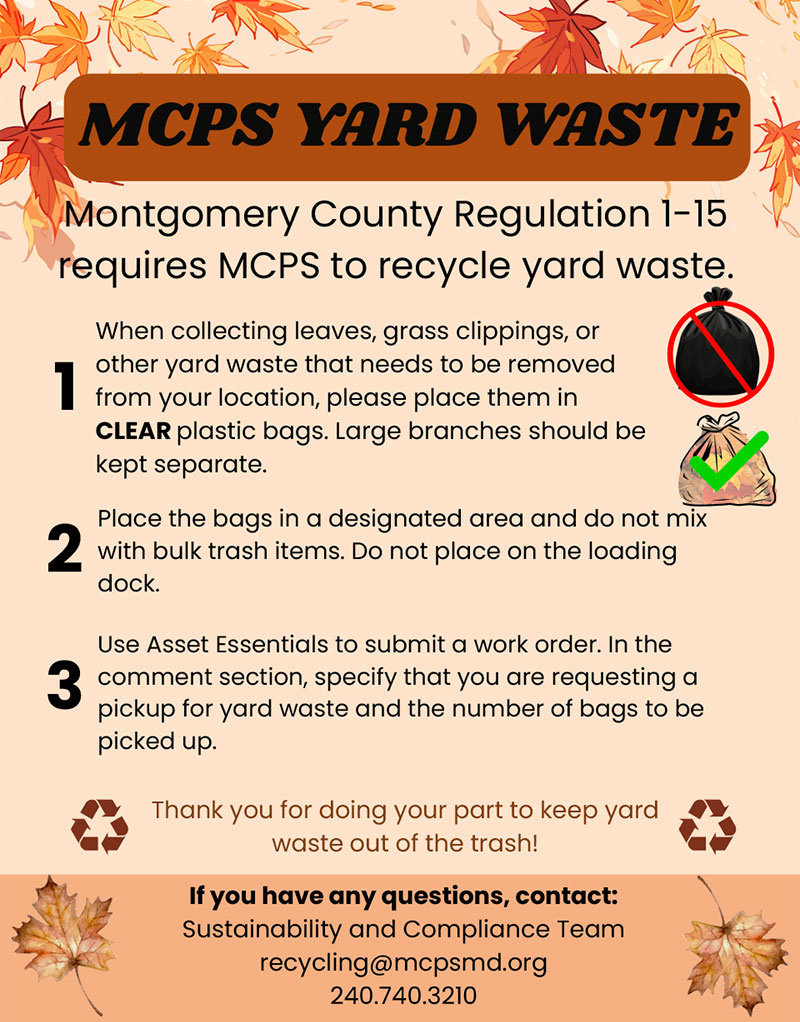 Fluorescent Light Bulbs recycling flyer