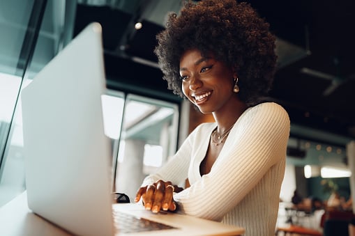 young adult working, office work, African American female, diversity.jpg