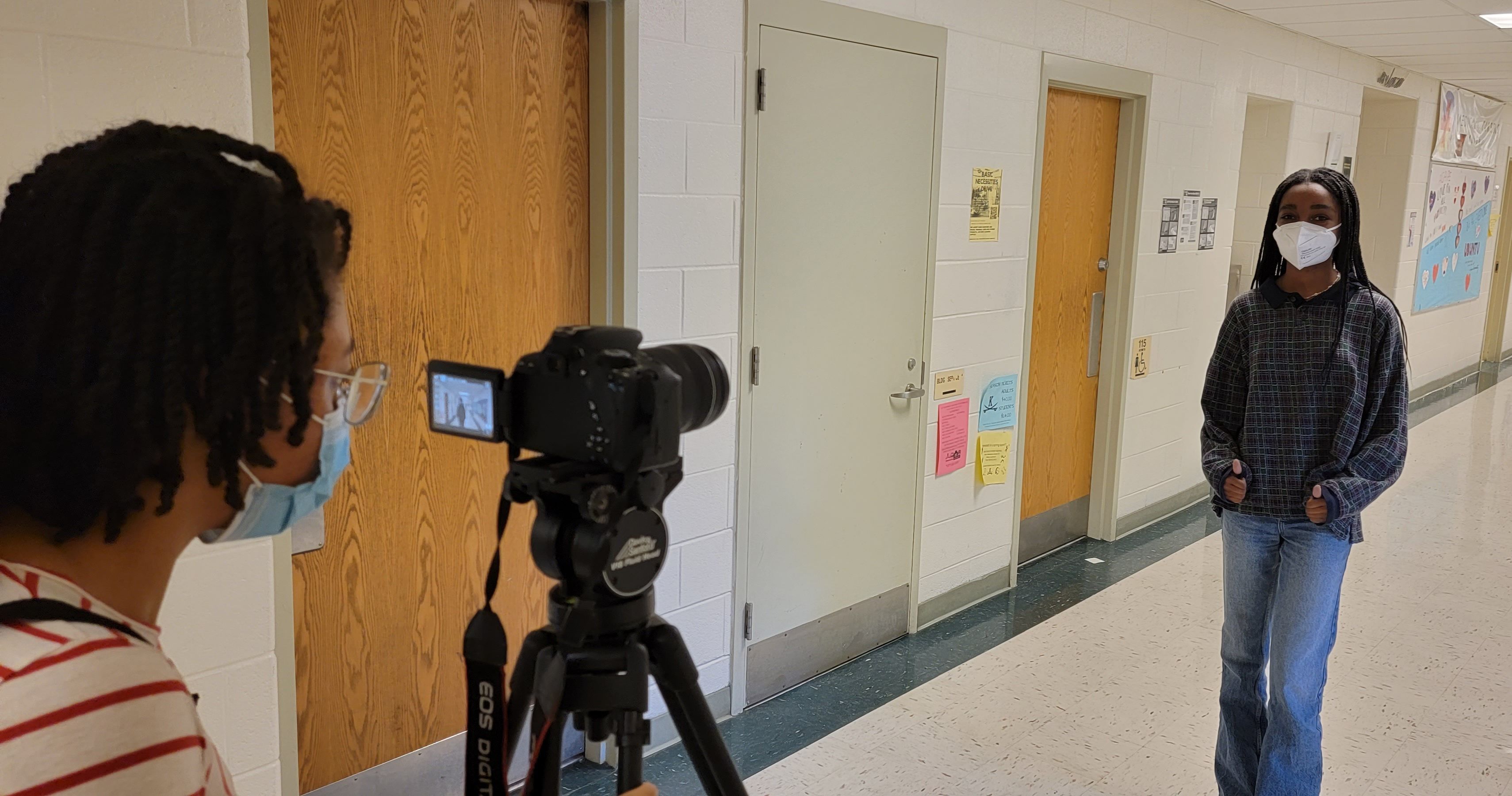LTI Broadcast Journalism get camera ready.jpg