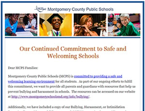 Safe welcoming schools