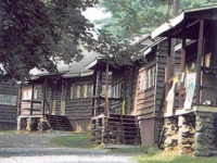 Summit Lake Dorms Outside