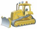 bulldozer drawing