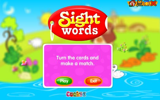 Sight Words Match