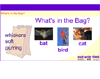 what'sinthebag