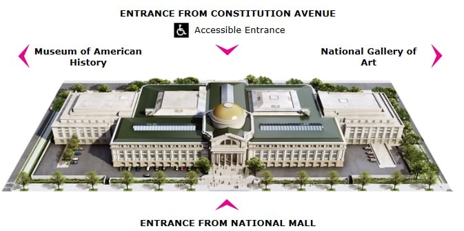 museum NMNH map