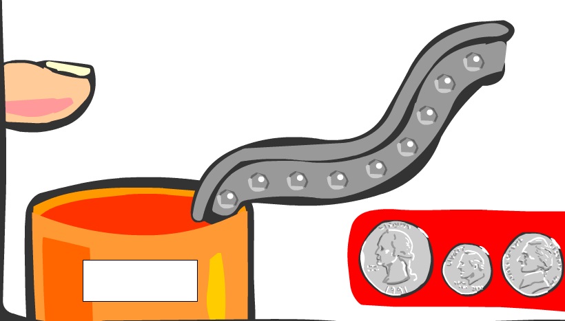 Slide coins