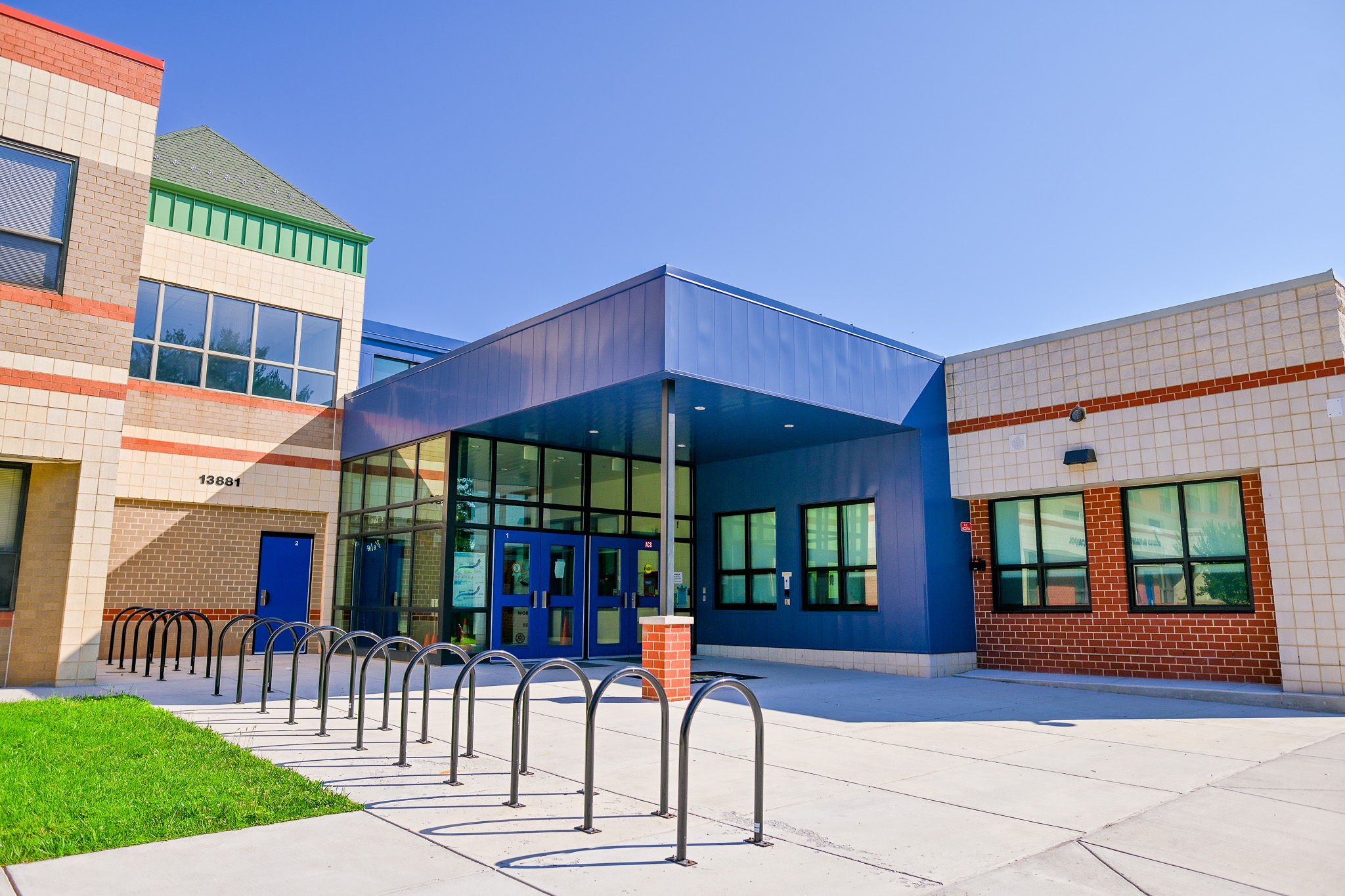 Front Entrance to school